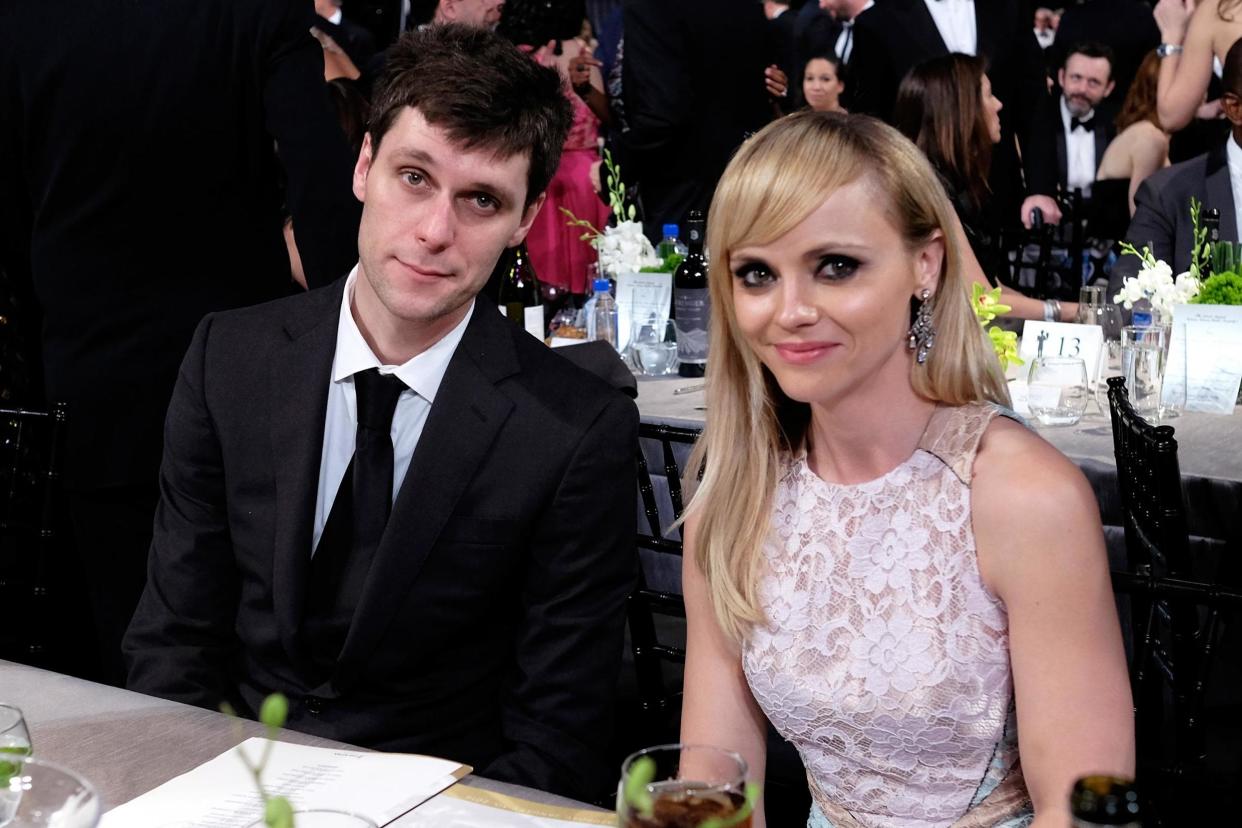 Christina Ricci and her husband James Heerdegen: Getty Images