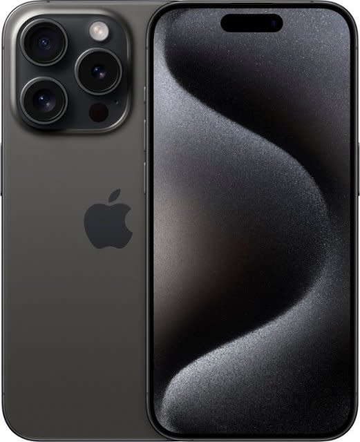 Apple iPhone 15 Pro in Black Titanium