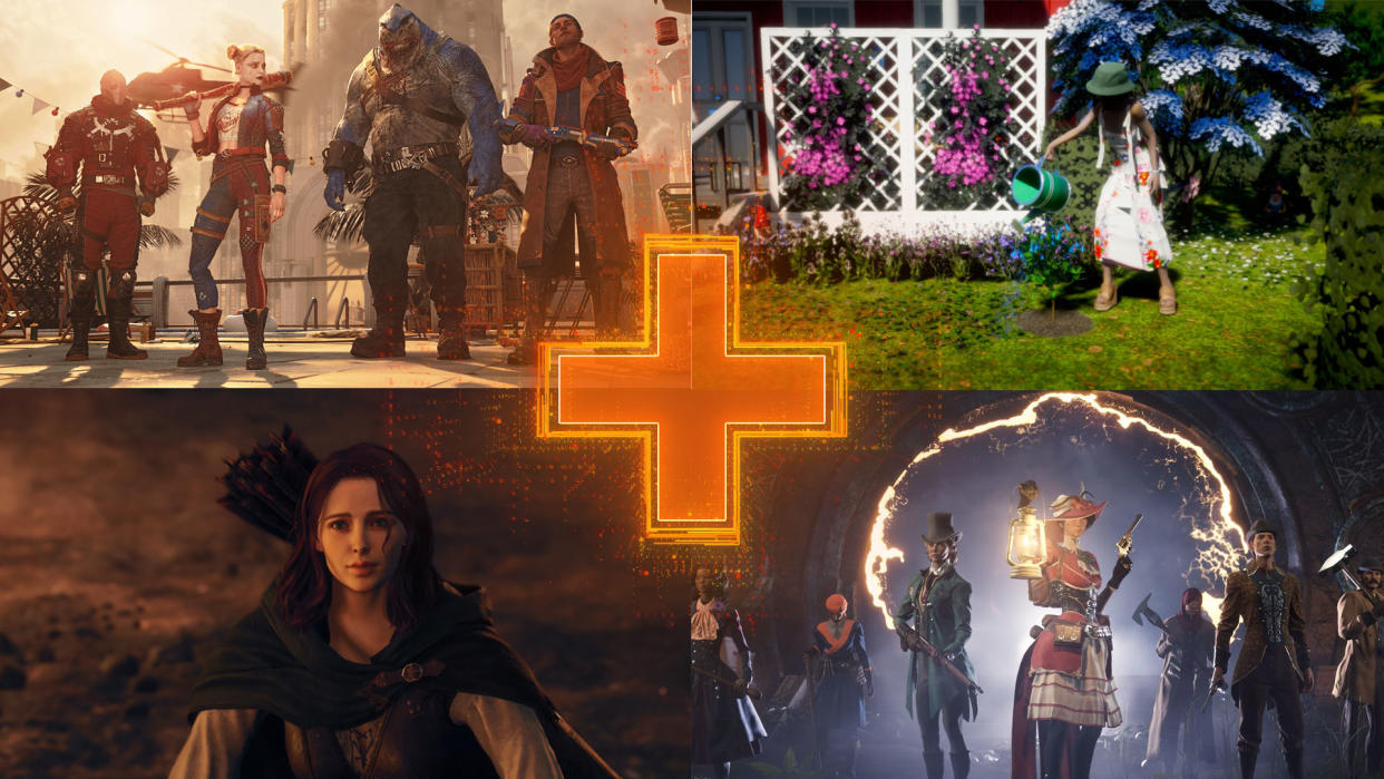  From top left clockwise: Suicide Squad: Kill the Justice League, Life by You, Nightingale and Dragon's Dogma 2. 