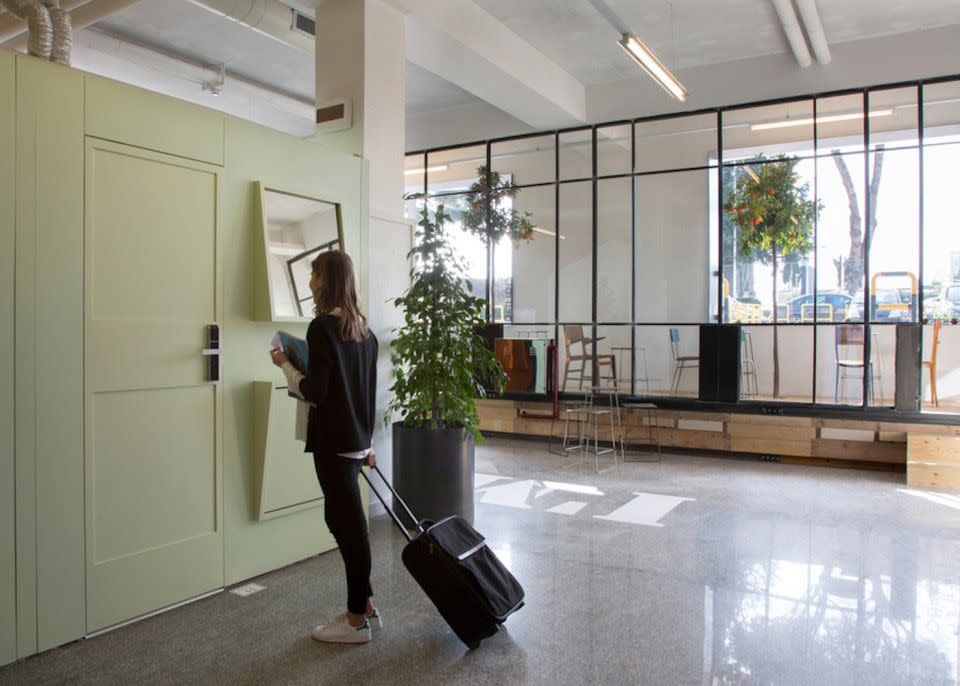 Italy’s ultra-cheap airport ‘capsule hotel’ lets you sleep in a pod while you wait for your plane