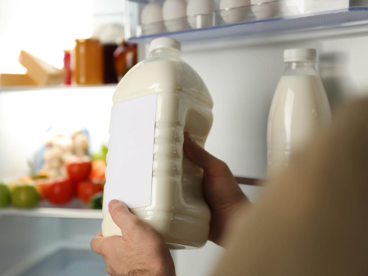 Someone kept drinking my milk from the office fridge, so I've made a lock  for the milk bottle : r/3Dprinting