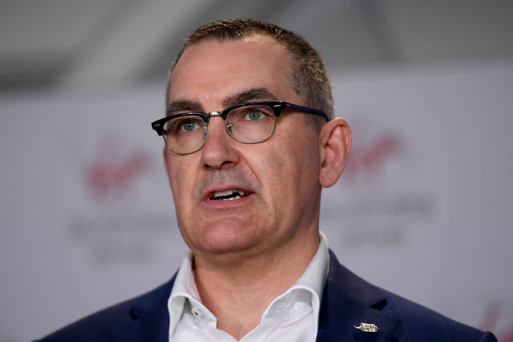 Virgin Australia CEO & Managing Director, Paul Scurrah. (Photo by Albert Perez/Getty Images)