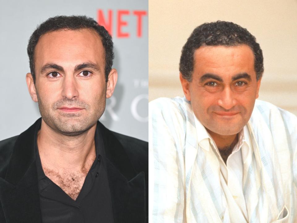 Khalid Abdalla plays Dodi Fayed in "The Crown" season five.