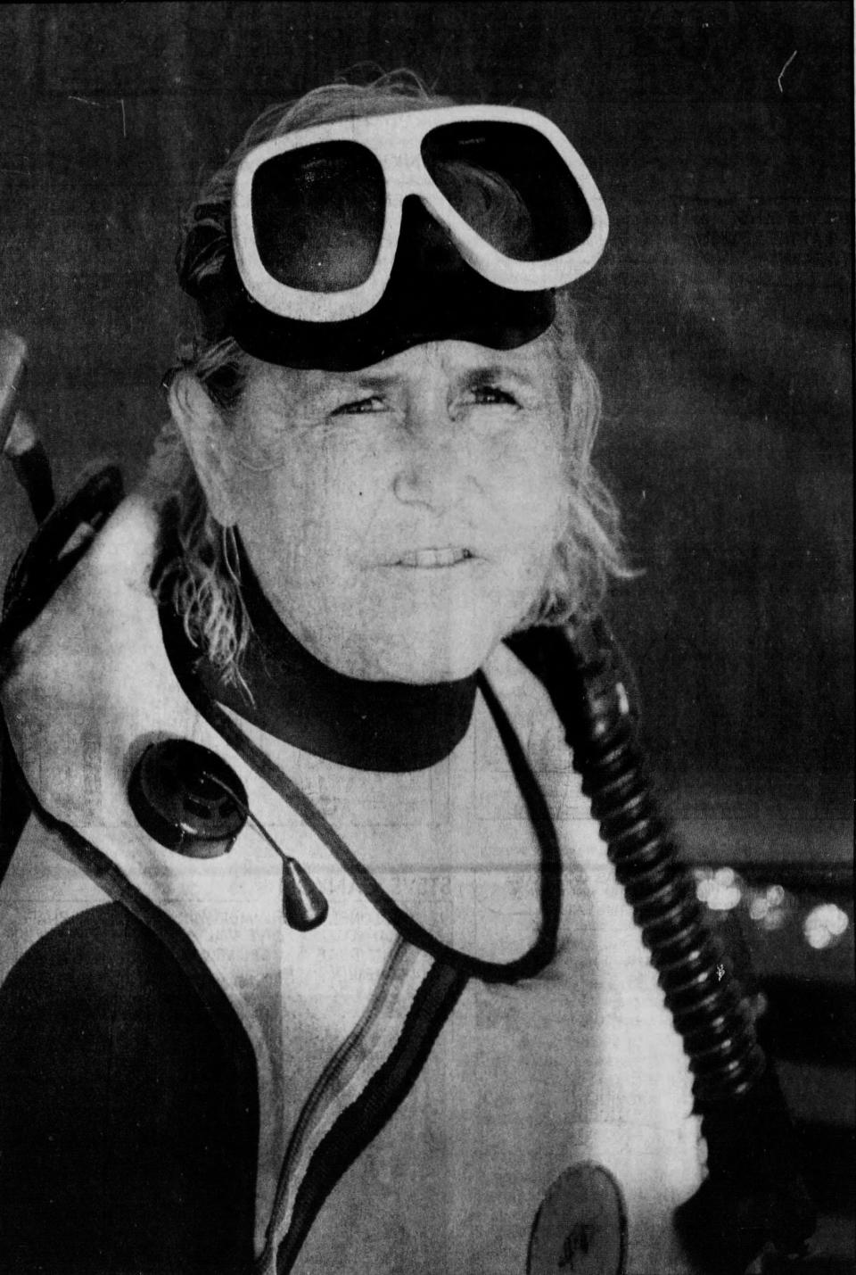 The late scuba-diving pioneer Norine Rouse spent much of her decades-long career here championing sea turtles as she taught Palm Beachers — among them, members of the Kennedy clan — how to explore the reef areas off Palm Beach County. A new book chronicles insights from her hundreds of dives.