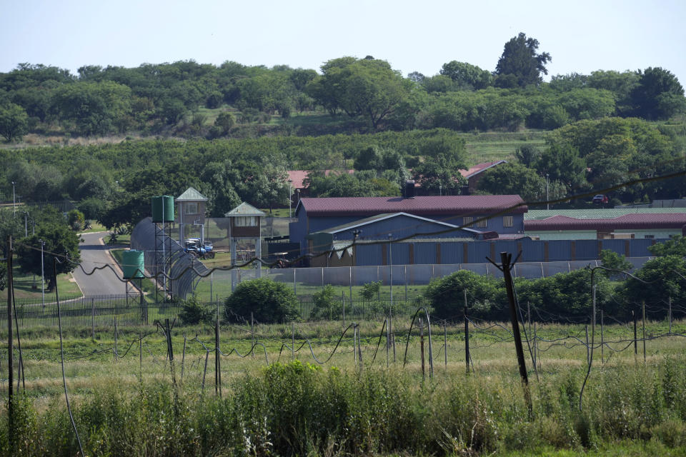 General view of the Atteridgeville Prison where Oscar Pistorius is being held, ahead of a parole hearing, in Pretoria, South Africa, Friday, Nov. 24, 2023. The double-amputee Olympic runner was convicted of a charge comparable to third-degree murder for shooting Reeva Steenkamp in his home in 2013. (AP Photo/ Tsvangirayi Mukwazhi)