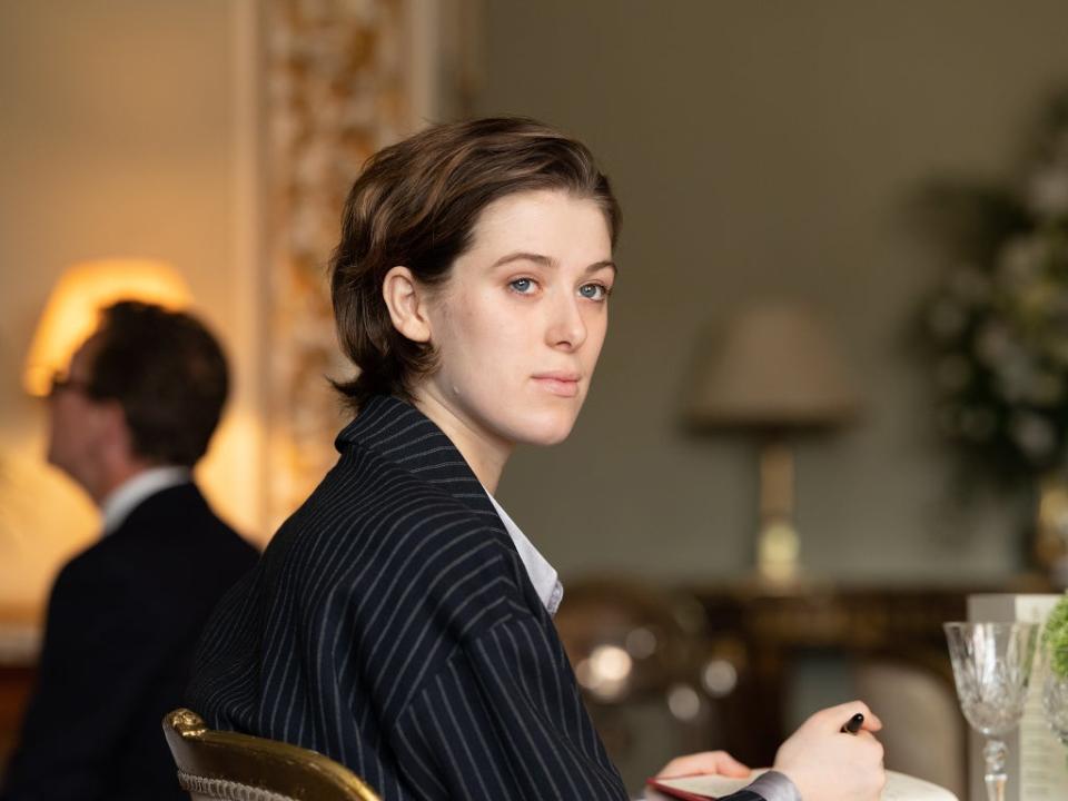 Honor Swinton Byrne in ‘The Souvenir’, which is coming to Netflix in May (A24/Picturehouse)