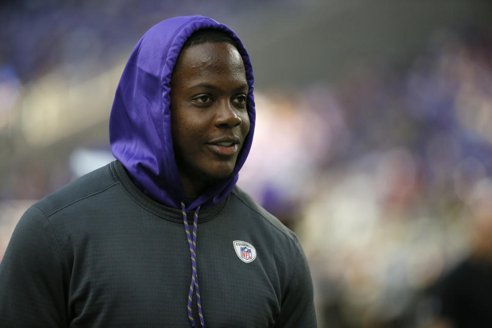 Minnesota Vikings quarterback Teddy Bridgewater hasn’t played a game since a wild-card playoff loss after the 2015 season. (AP)