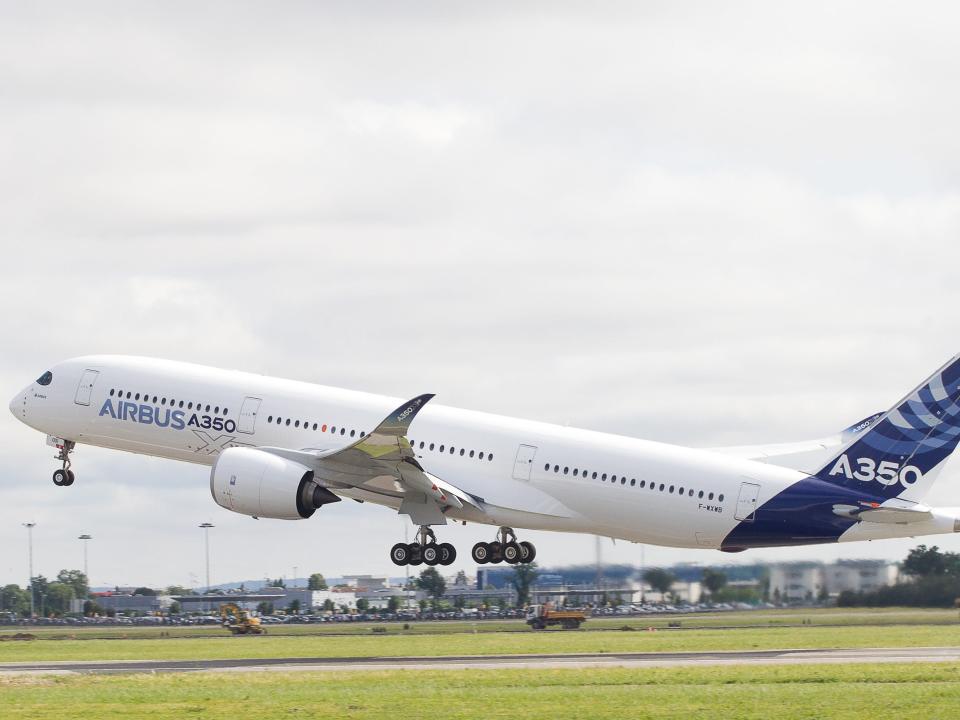 Airbus A350 First Flight