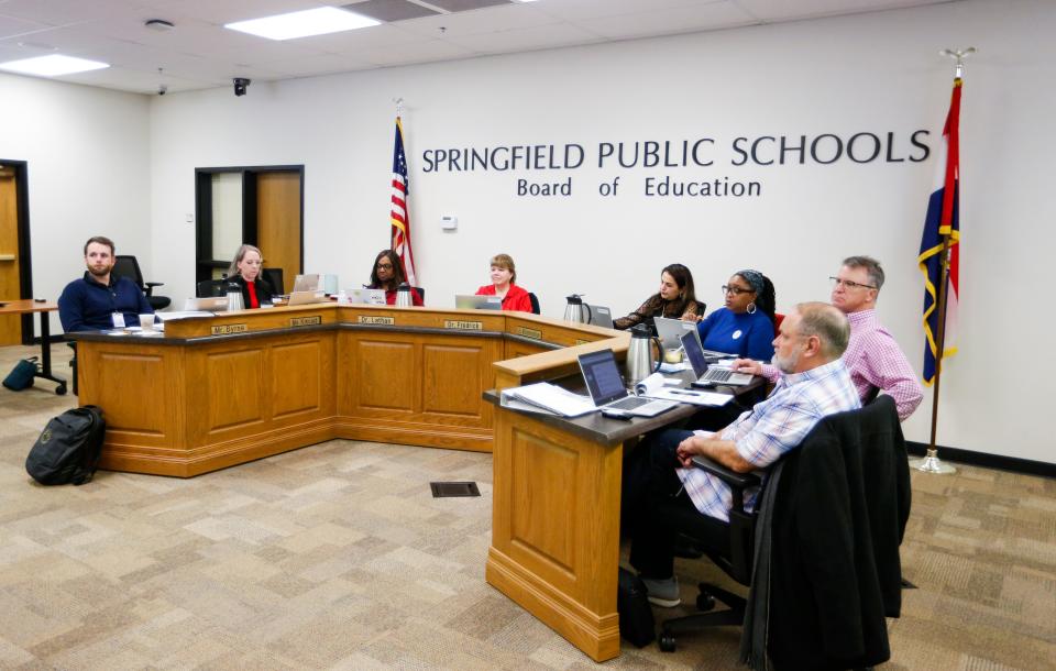 The Springfield Public Schools Board of Education met for on Tuesday, Feb. 14, 2023 for their biweekly meeting.