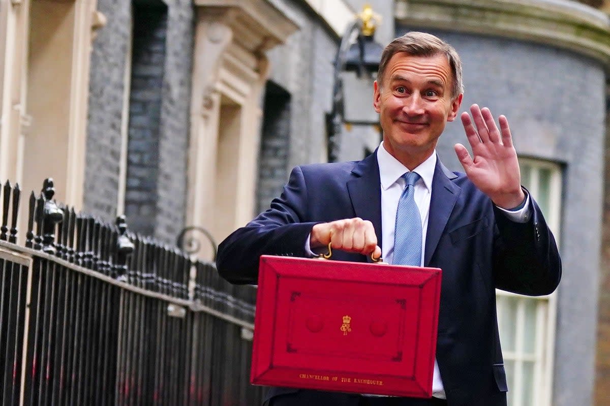 Will Jeremy Hunt launch a 99% mortgage scheme with the Spring Budget (PA Wire)