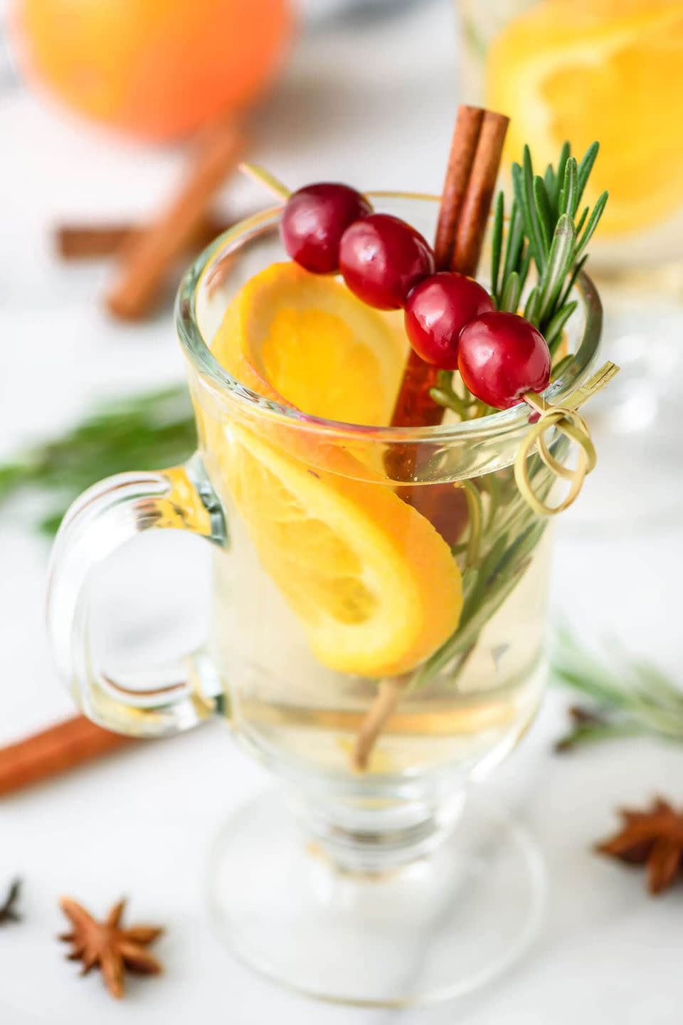 Slow Cooker White Spiced Wine
