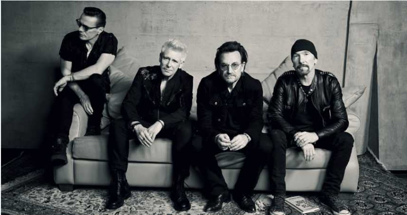 U2合唱團生涯獲獎無數，專輯全球總銷售逼近兩億張。（圖／環球音樂提供）