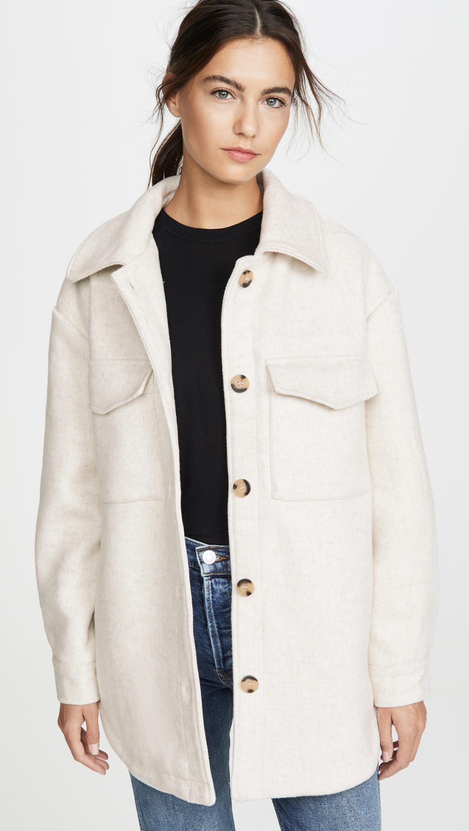 Line & Dot Drew Wool Blend Jacket  