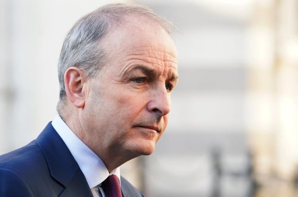 Taoiseach Micheal Martin said there are ‘grounds for optimism’ (Brian Lawless/PA) (PA Wire)