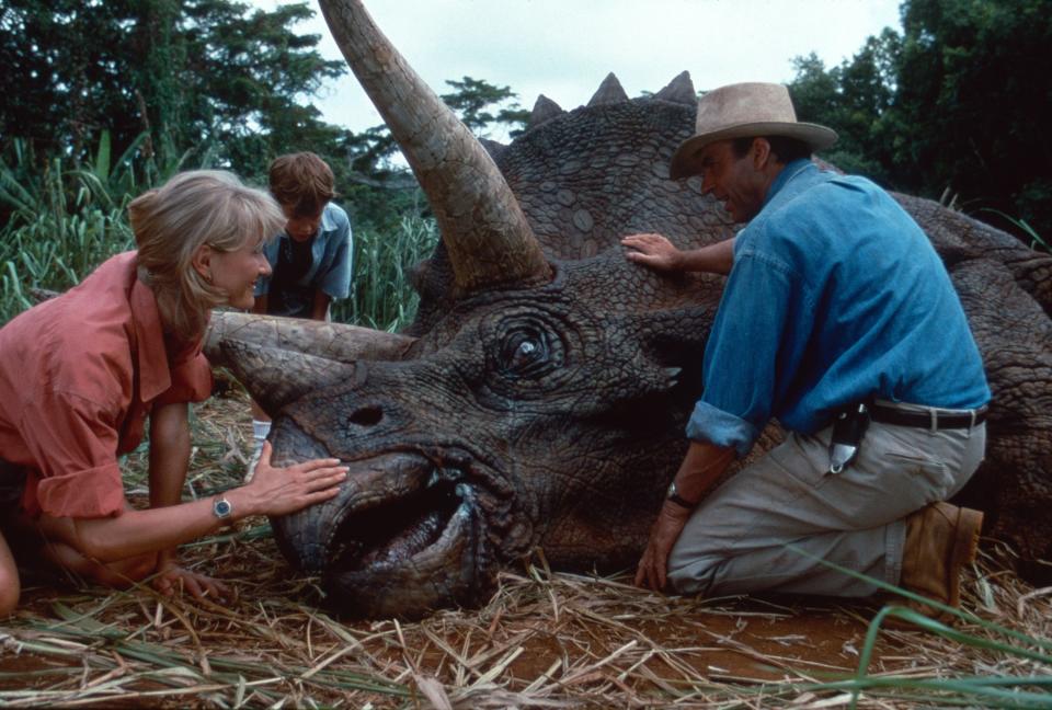 Screenshot from "Jurassic Park"