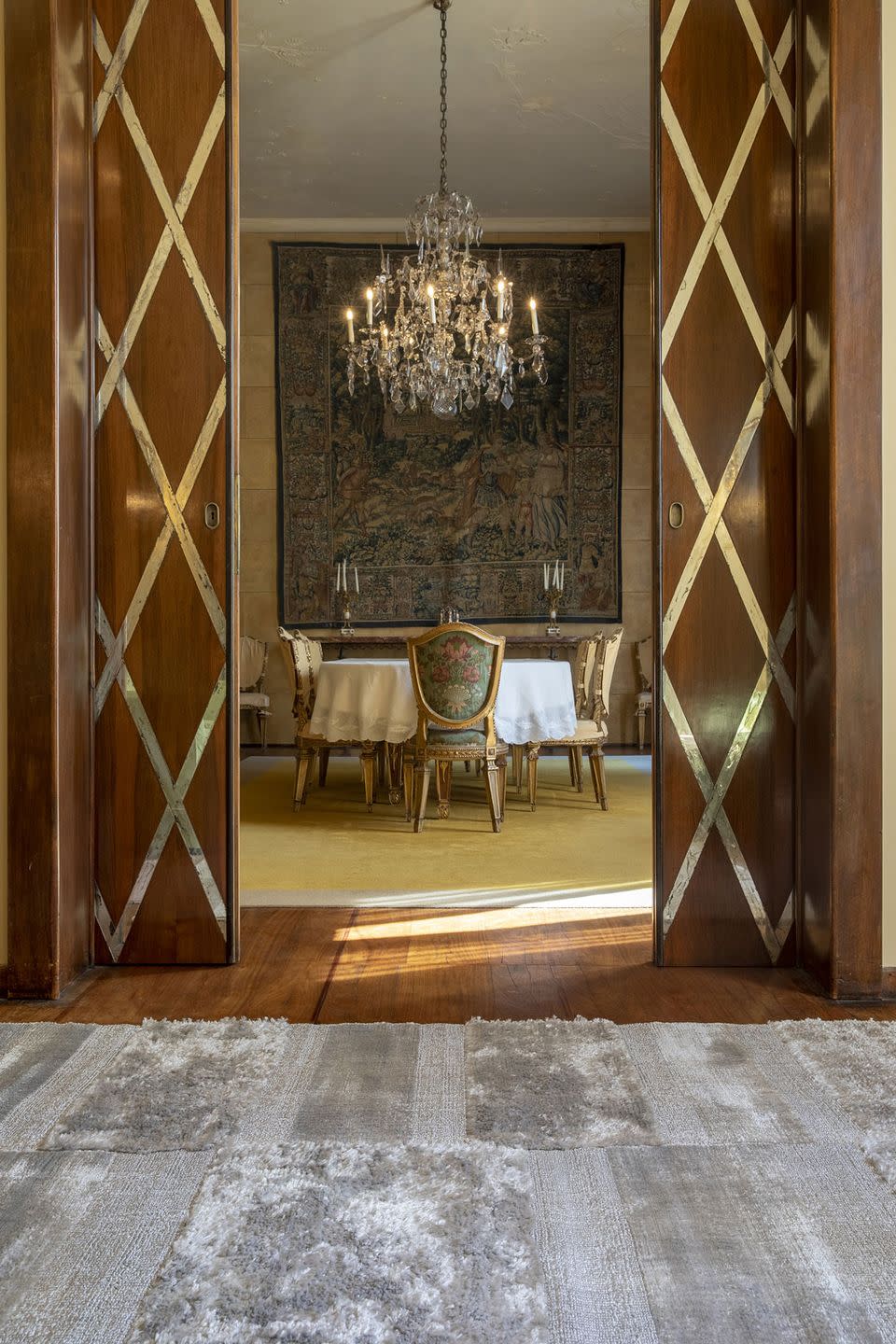 Kama Rugs at Villa Necchi