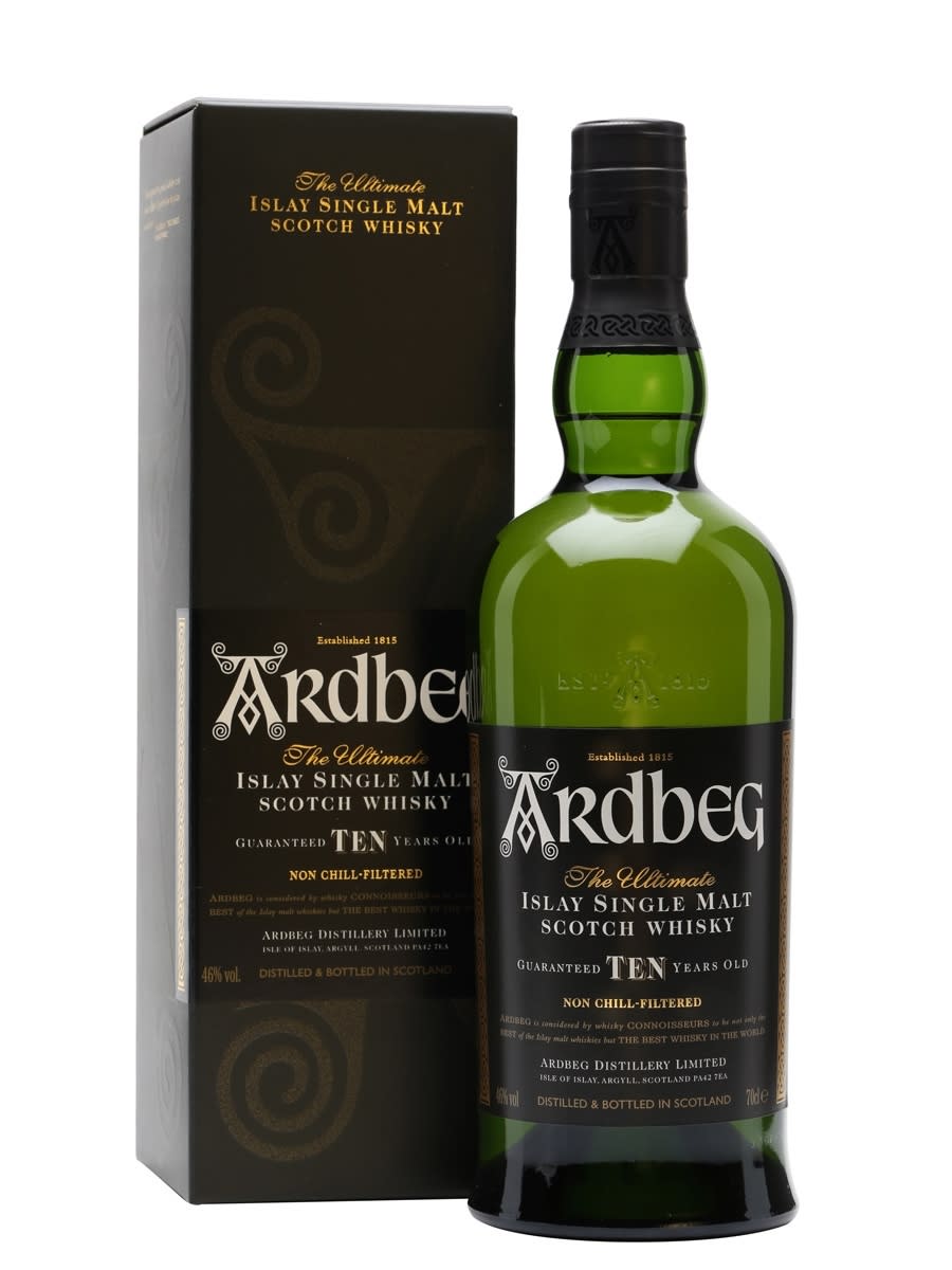 Ardbeg 10 Year Old Islay Scotch Whisky