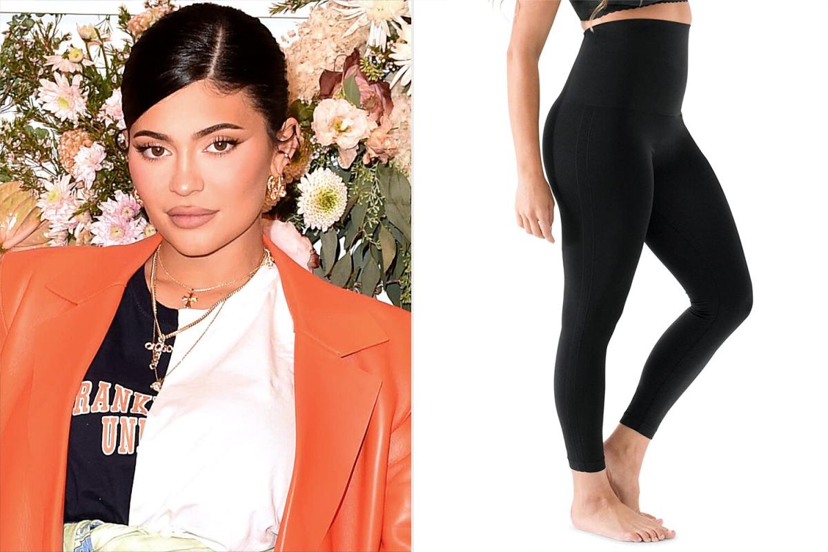 Kylie Jenner Is the Most Recent Famous Mom to Wear These Comfy and  Supportive Compression Leggings