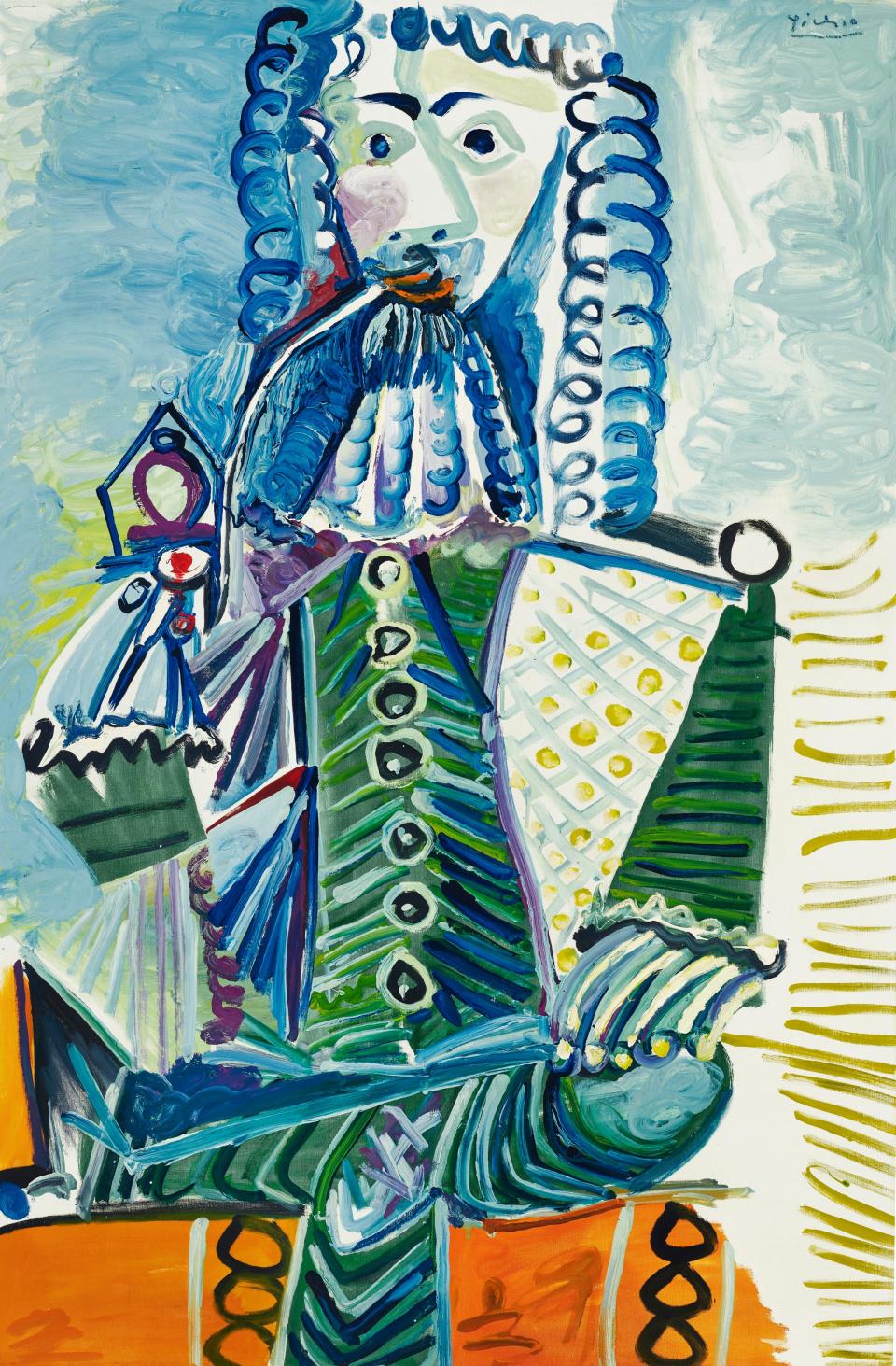 One of Picasso's musketeer paintings is tipped to set a record in New York - Christie's 