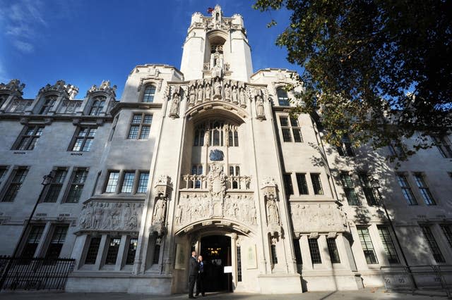 The Supreme Court in Parliament Square