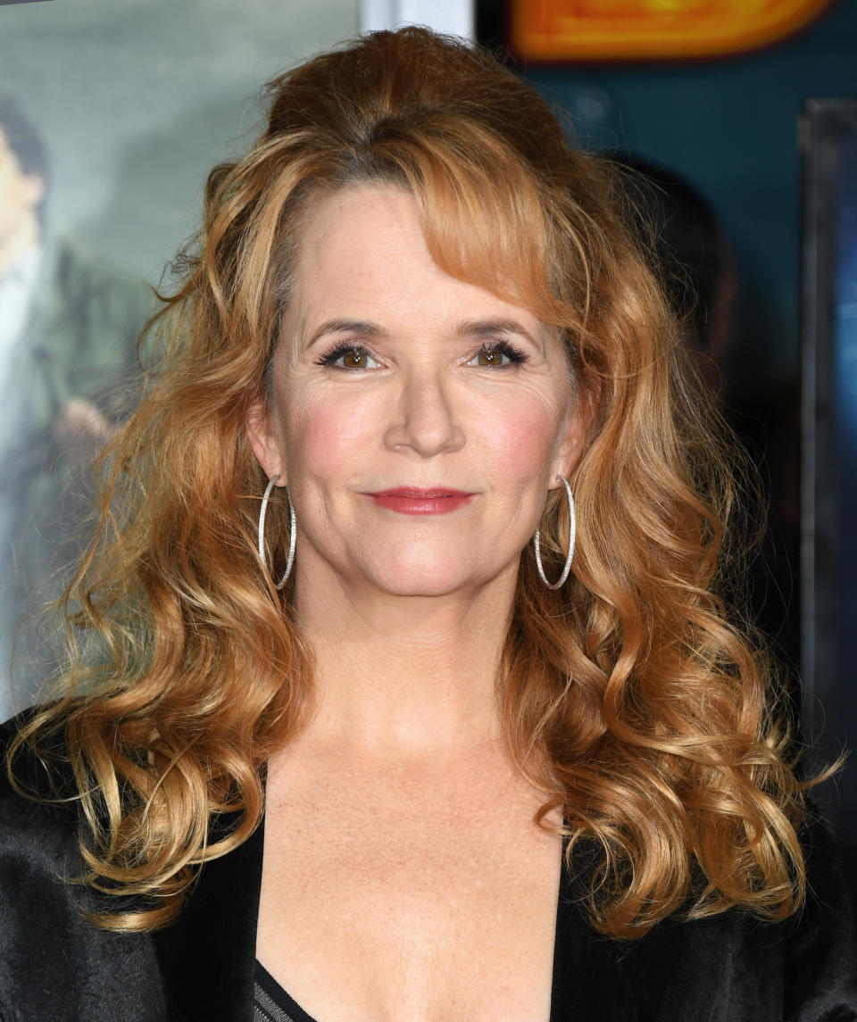 Closeup of Lea Thompson