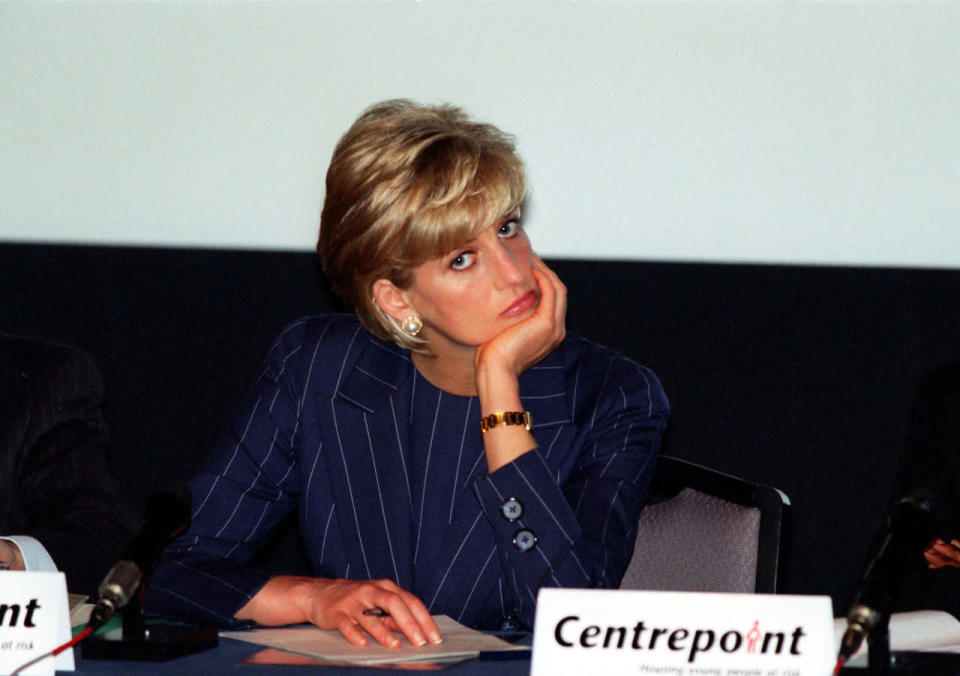 Princess Diana is clearly done with this panel