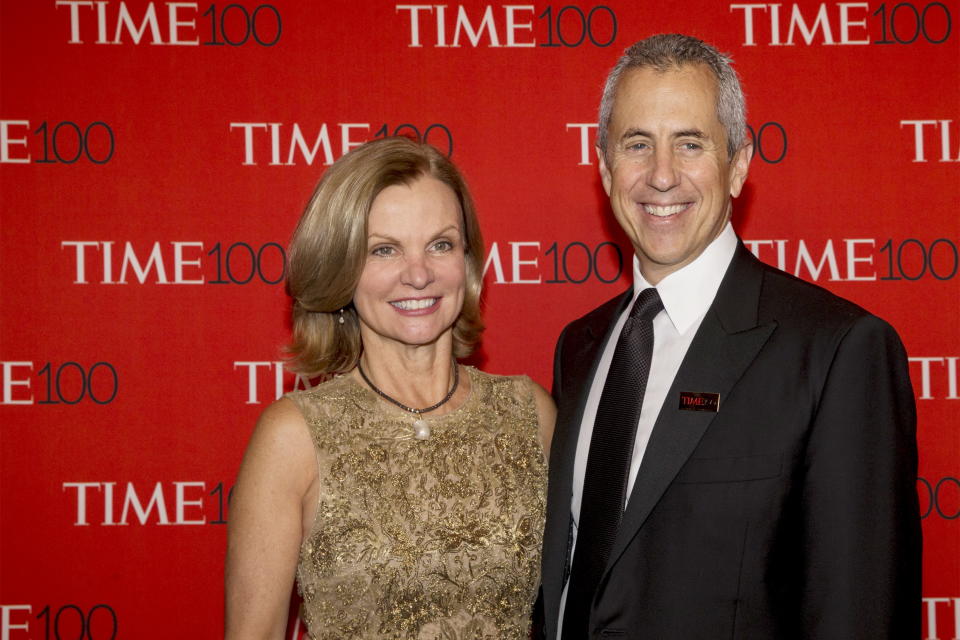 Restaurant owner and businessman Danny Meyer and his wife Audrey Meyer arrive for the TIME 100 Gala in New York April 21, 2015.   REUTERS/Brendan McDermid 