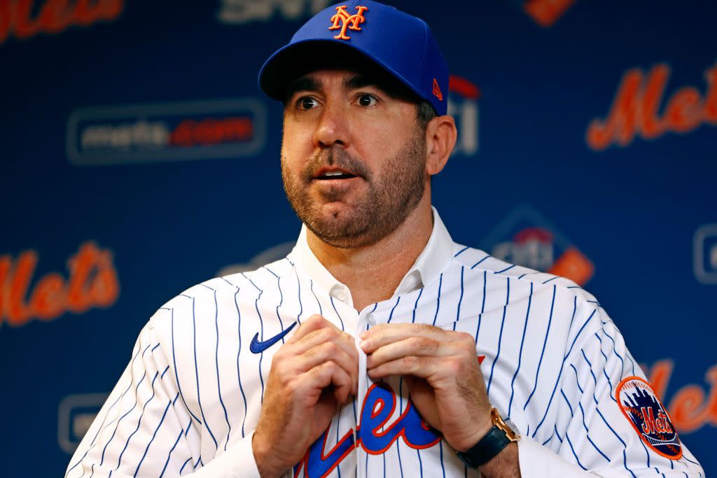 new york mets introduce justin verlander