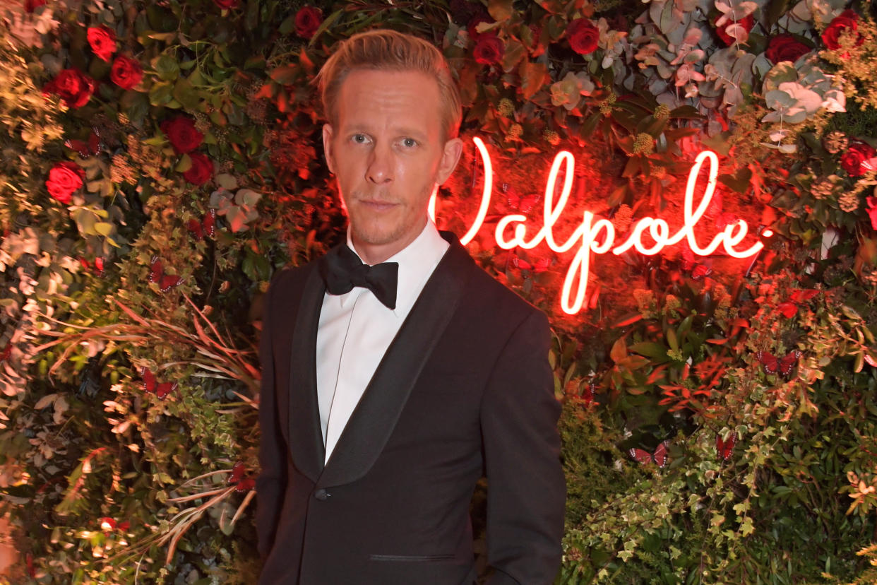 LONDON, ENGLAND - NOVEMBER 18:   Laurence Fox attends the Walpole British Luxury Awards 2019 at The Dorchester on November 18, 2019 in London, England.  (Photo by David M. Benett/Dave Benett/Getty Images for Walpole)