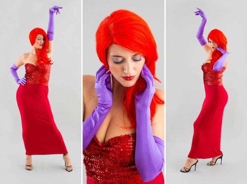 DIY Jessica Rabbit Halloween Costume