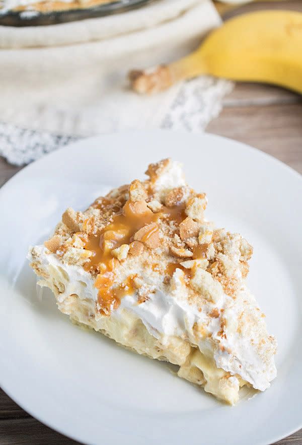 Banana Pudding Pie