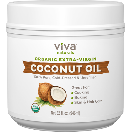 Viva Naturals Organic Coconut Oil (Photo: Walmart)