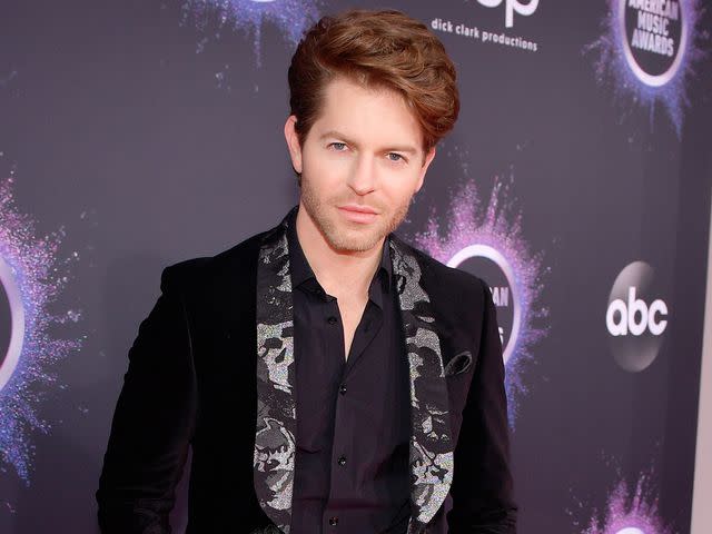 <p>Matt Winkelmeyer/Getty</p> Jaymes Vaughan attends the 2019 American Music Awards on November 24, 2019 in Los Angeles, California