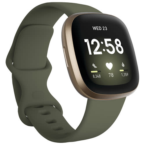 Fitbit Versa 3 Smartwatch. Image via Best Buy.