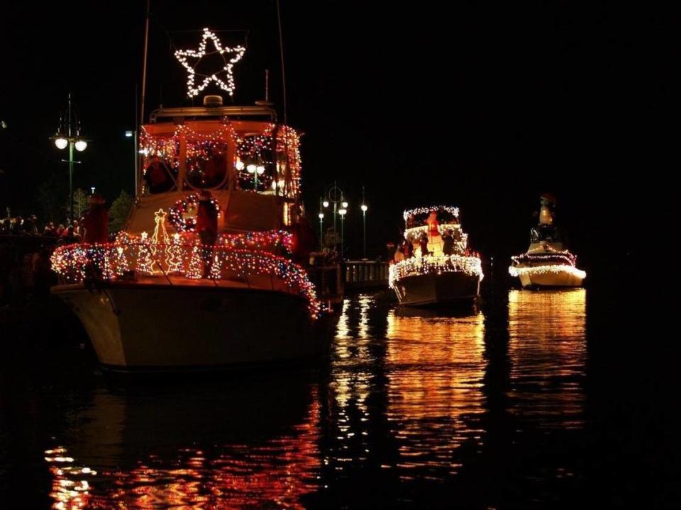 Saturday is the biggest day of the month for holiday events on the Mississippi Coast, including the annual boat parades at Moss Point and Biloxi.