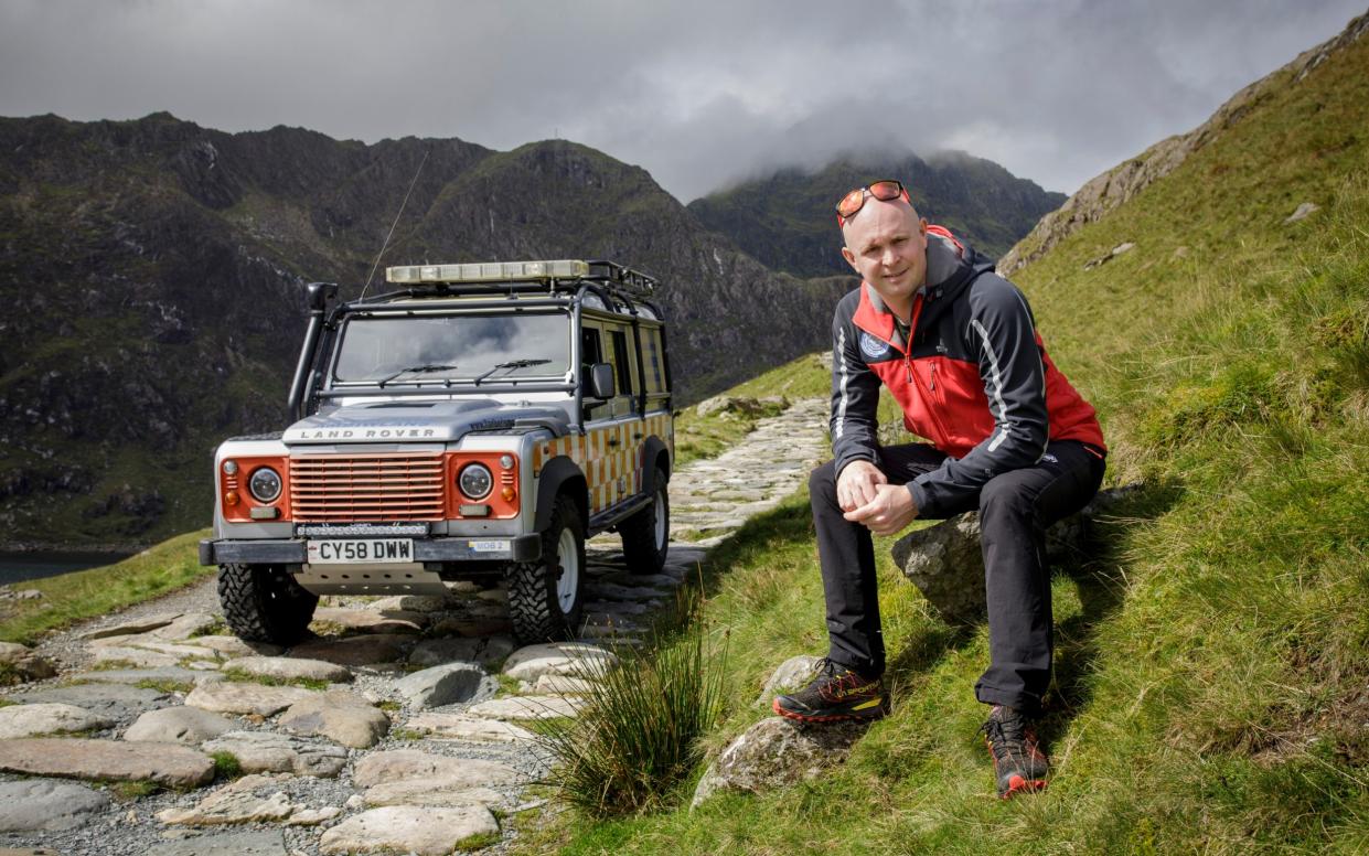 Dr Rich Griffiths is chairman of the Llanberis Mountain Rescue Team’s management committee