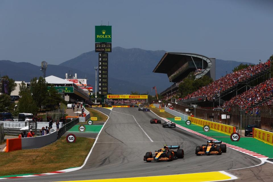 El Circuito Barcelona-Catalunya acoge el Gran Premio de España desde 1991 (Getty)