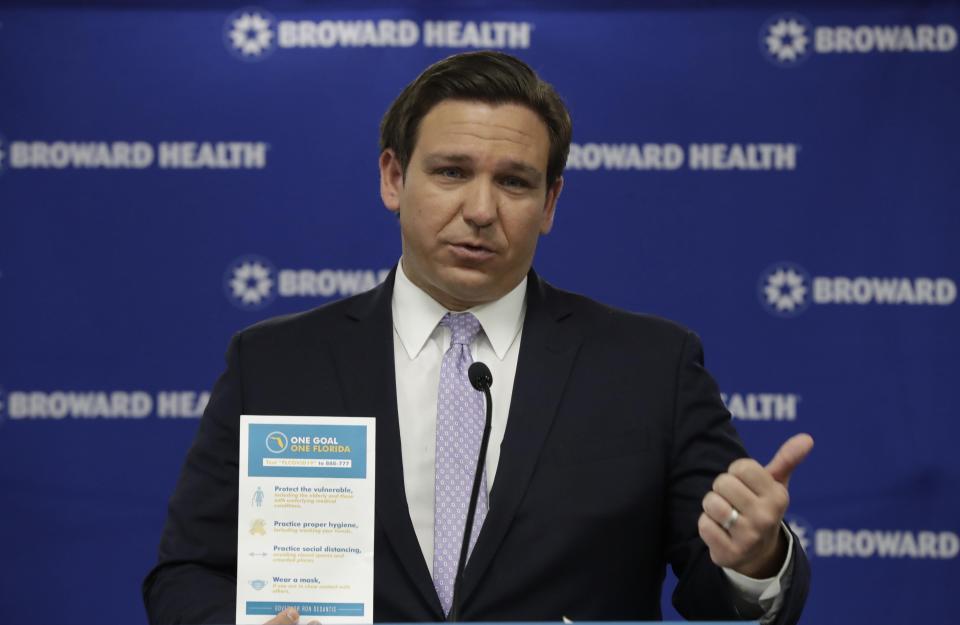 Florida Governor and Republican Presidential Candidate Ron DeSantis