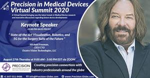 Freeman will be delivering a highly anticipated keynote speech at The Precision in Medical Devices Virtual Summit.