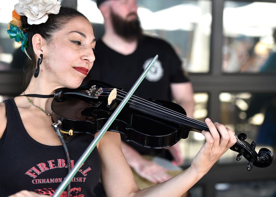 Black Velvet Band, pictured here performing during a Day of Celtic Music at Fishermen's Village in 2021, will take part in this year's St. Patrick's Day festivities at Fisherman's Village as well.