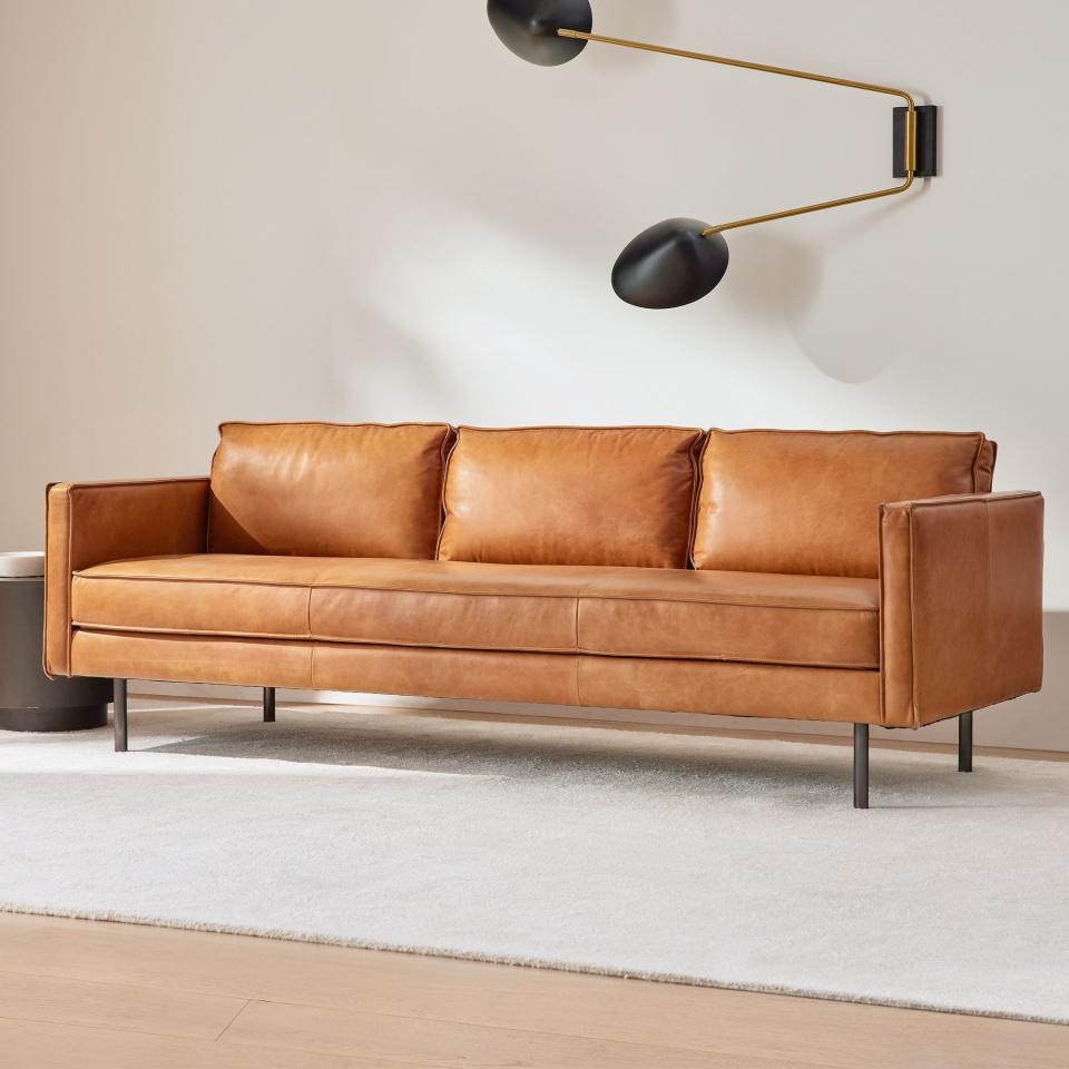 <p><a href="https://go.redirectingat.com?id=74968X1596630&url=https%3A%2F%2Fwww.westelm.com%2Fproducts%2Faxel-leather-sofa-h1465%2F&sref=https%3A%2F%2Fwww.housebeautiful.com%2Fshopping%2Ffurniture%2Fg43570533%2Fbest-couches%2F" rel="nofollow noopener" target="_blank" data-ylk="slk:Shop Now;elm:context_link;itc:0;sec:content-canvas" class="link ">Shop Now</a></p><p>Axel Leather Sofa</p><p>westelm.com</p><p>$2499.00</p><span class="copyright">West Elm</span>