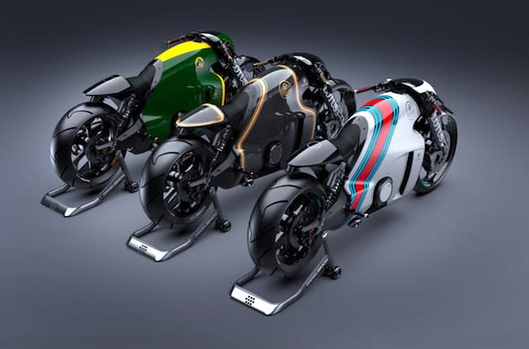 Lotus Motorcycles C-01, designed by Daniel Simon