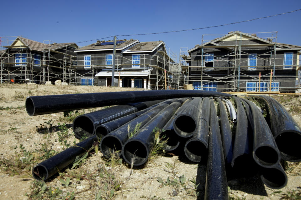 Over the past two years, as the Fed raised rates many builders leaned heavily on mortgage rate buydowns, where they cover a portion of the interest rate on the loan for the buyer. (AP Photo/Damian Dovarganes)