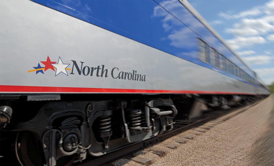 In October, nearly 66,000 passengers rode the NC by Train service provided by the North Carolina Department of Transportation, the single highest monthly ridership recorded by NCDOT.