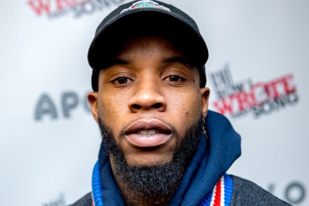 Tory Lanez discusses his creative process during BMI's How I Wrote That Song in 2018 in New York. - Credit: Roy Rochlin/Getty Images for BMI