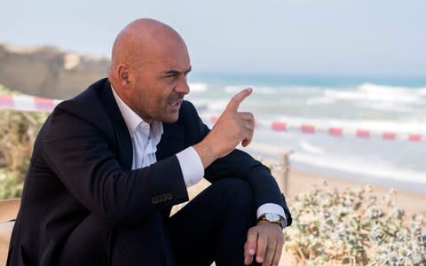 In the television series, Inspector Montalbano was played by actor Luca Zingaretti - Credit: RAI