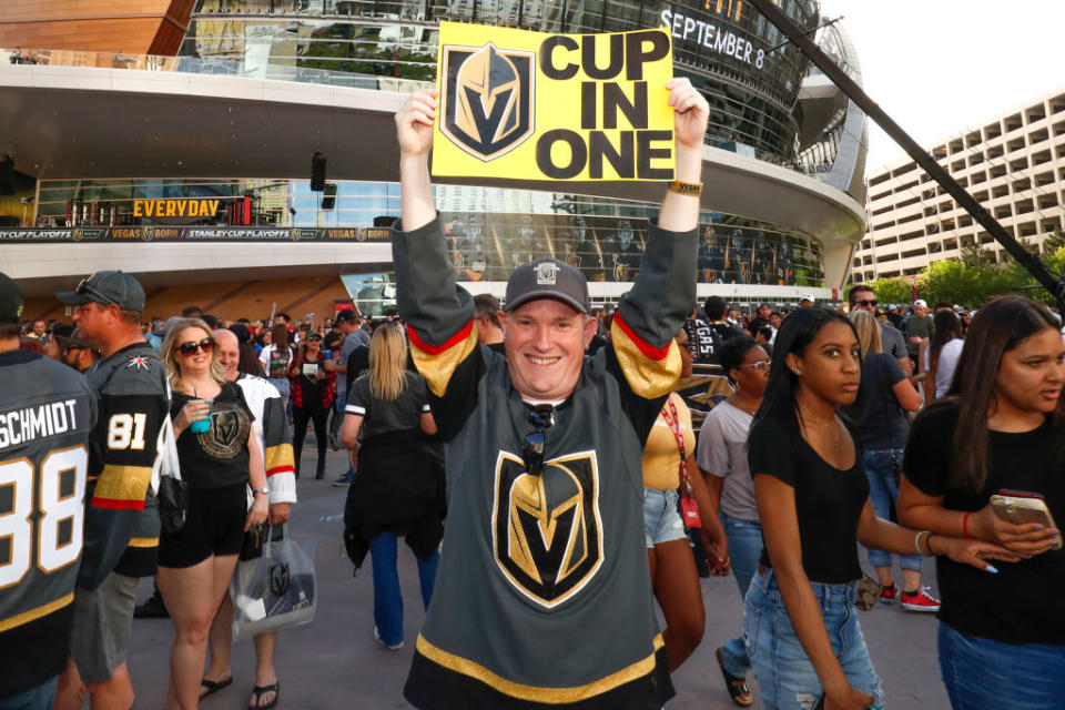 The Las Vegas Golden Knights are already the most successful expansion franchise in the history of North American professional sports. (Getty)