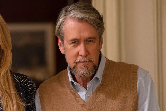 <p>Macall Polay/HBO/Everett</p> Alan Ruck on "Succession"