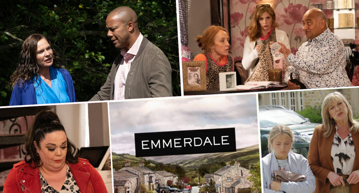These are your Emmerdale spoilers guide for 25-29 July, 2022. (ITV)