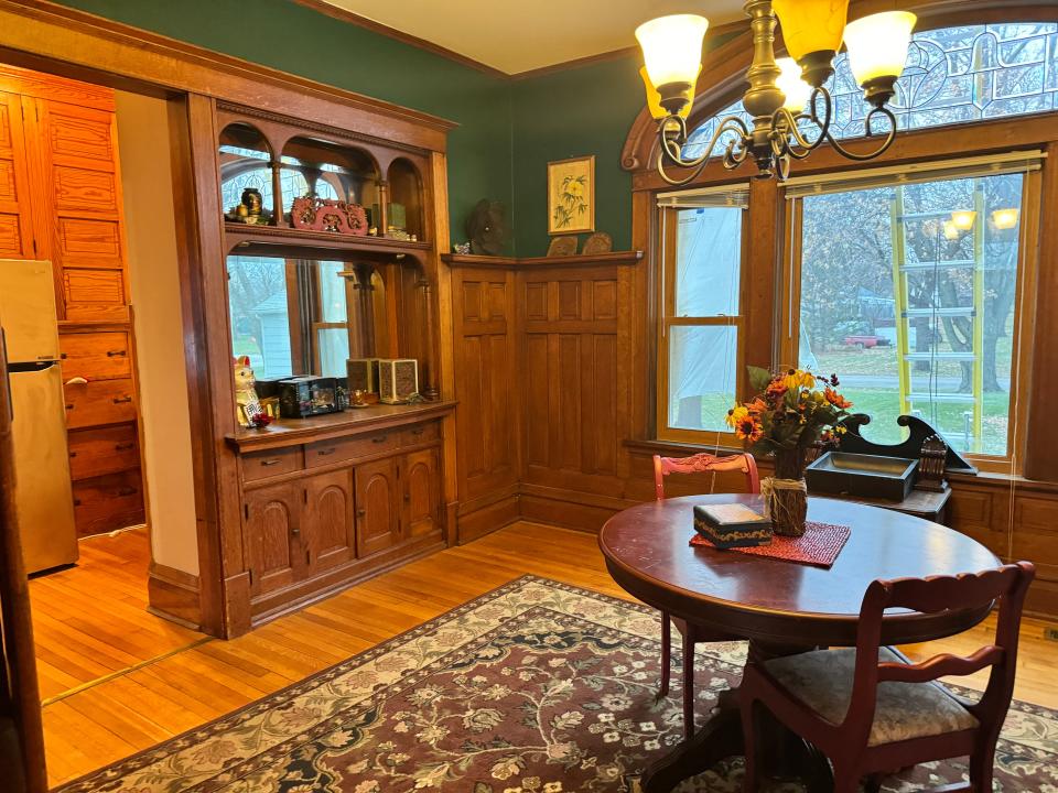 The Fonda, Iowa, house also features a butlers pantry for extra storage.